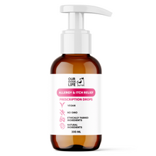 Load image into Gallery viewer, Our Dogs Life Allergy & Itch Relief Prescription Drops 200ml