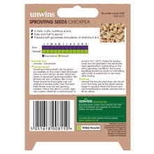 Load image into Gallery viewer, Sprouting Seeds Chickpea
