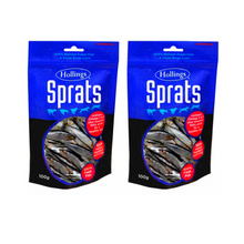 Load image into Gallery viewer, Hollings Sprats Dog Treat 100g MultiPacks