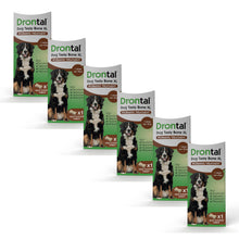 Load image into Gallery viewer, Drontal Tasty Bone XL Wormer Tablets, Convenient for Large Dogs (Over 20kg) 6 Tablets