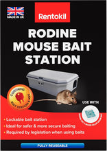 Load image into Gallery viewer, Rodine Mouse Bait Station – Secure, Tamper-Resistant Bait Box (1 Pack)
