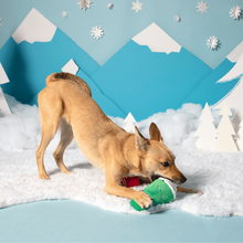 Load image into Gallery viewer, BARK Xmas Fa-la-la-la Lattes Dog Toy - Plush 2-Part Squeaky Crinkle Coffee Cup Toy