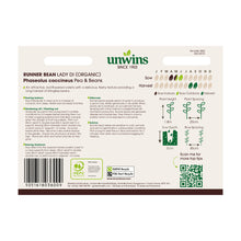 Load image into Gallery viewer, Unwins Seeds - Organic
