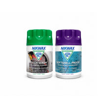 Load image into Gallery viewer, Nikwax Tech Wash/Softshell Proof Twin Pack