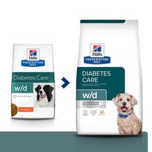 Load image into Gallery viewer, Hill's Prescription Diet w/d Diabetes Care Dry Dog Food with Chicken 10kg Bag