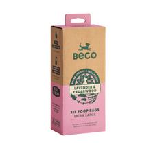 Load image into Gallery viewer, Beco Poop Bags Lavender and Cedarwood Scented
