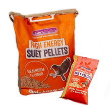 Load image into Gallery viewer, Suet To Go High Energy Suet Pellets Mealworm