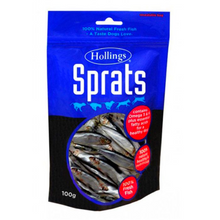Load image into Gallery viewer, Hollings Sprats Dog Treat 100g MultiPacks