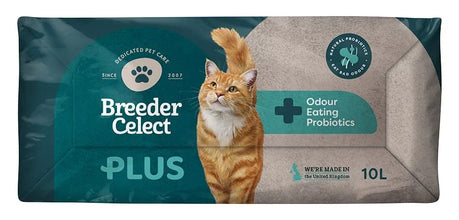 Load image into Gallery viewer, Breeder Celect PLUS Paper Probiotic Litter recycled paper cat litter 10LTR