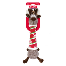 Load image into Gallery viewer, KONG Holiday Shakers Luvs Reindeer Red Striped Medium