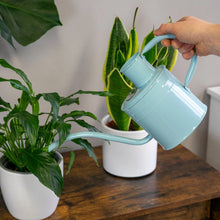 Load image into Gallery viewer, Kent & Stowe Indoor Metal Watering Can Blue Sky 1L