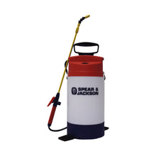 Load image into Gallery viewer, Spear & Jackson 5 Lt Pump Action Pressure Sprayer for Wood Stain & Chemicals