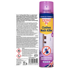 Load image into Gallery viewer, Zero In Clothes Moth Killer 300ml Aerosol