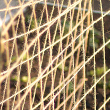 Load image into Gallery viewer, Growers Choice Jute Netting with Corner Ties Card Wrap 1.8m x 1.8m