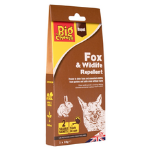 Load image into Gallery viewer, The Big Cheese Fox & Wildlife Repellent Sachet 50g x 2