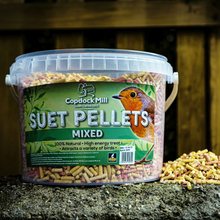 Load image into Gallery viewer, Copdock Mill Suet Pellets Mixed Tub 3kg