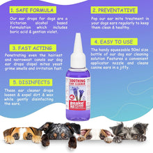Load image into Gallery viewer, Peake Purple Pet Care Soothing Ear Cleaner - 50ml, 150ml, 500ml
