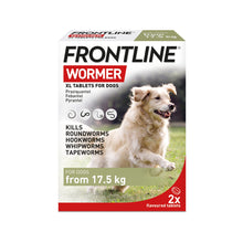 Load image into Gallery viewer, Frontline Wormer Tablets For Cats & Dogs x 2 Tablets