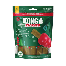 Load image into Gallery viewer, KONG Holiday Ziggies Enhanced Holiday Spice Small 198g