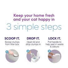 Load image into Gallery viewer, LitterLocker by Litter Genie Bin With Extra Refill