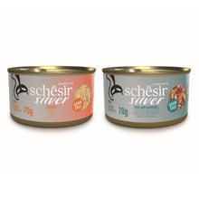 Load image into Gallery viewer, Schesir Silver Wholefood Senior Cat 70g 12 Pack