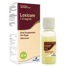 Load image into Gallery viewer, Loxicom (Meloxicam 1.5mg/ml) Oral Suspension for dogs