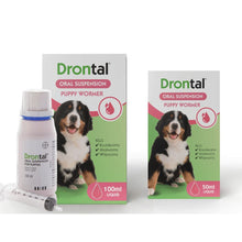 Load image into Gallery viewer, Drontal Puppy Liquid Wormer - All Sizes