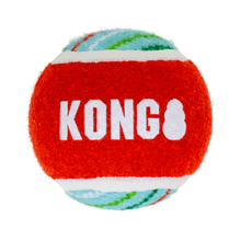 Load image into Gallery viewer, KONG Holiday SqueakAir Tennis Balls 6 Pack Medium