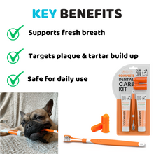 Load image into Gallery viewer, Our Dogs Life Complete Dental Kit With Deep Cleaning Toothpaste & Silicone Brush