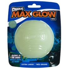 Load image into Gallery viewer, Chuckit! Max Glow Ball – Durable Glow-in-the-Dark Rubber Fetch Ball for Dogs, No Batteries Needed, Compatible with Chuckit! Launchers, Ideal for Night-Time and Early Morning Play