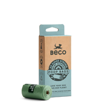 Load image into Gallery viewer, Beco Large Dog Poop Bags Mint Scented With Handles 120/270 Pack