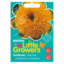Load image into Gallery viewer, Little Growers Sunflower Teddy Bear