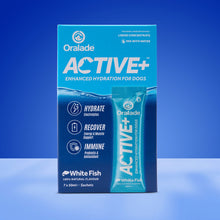 Load image into Gallery viewer, Oralade Active+ Fish Liquid Concentrate 7x50ml Rehydration Sachets