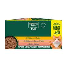 Load image into Gallery viewer, Natures Menu Meat Selection 12 Can Multipack Cat (12x85g)