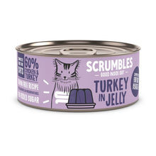 Load image into Gallery viewer, Scrumbles Wet Cat Jelly Chicken/Turkey/Duck/Salmon/Tuna Flavours 80g x 12/18