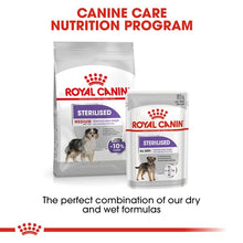 Load image into Gallery viewer, Royal Canin CCN Medium Sterilised Dog Food 12kg