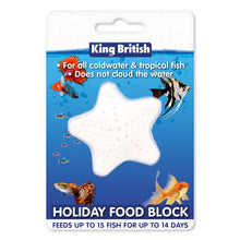 Load image into Gallery viewer, King British Holiday Food Block For Cold Water & Tropical Fish