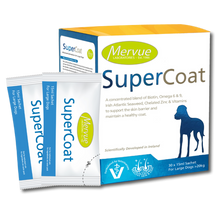Load image into Gallery viewer, Mervue SuperCoat Vitamin Blend For Skin & Coat For Large Breeds - 30 x 15ml