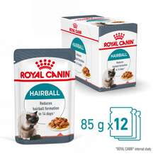 Load image into Gallery viewer, Royal Canin Hairball Care Wet Food In Gravy Or Jelly 12 x 85g