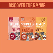Load image into Gallery viewer, Scrumbles Chicken Krunchies Treats For Cats 60g