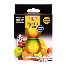 Load image into Gallery viewer, Zero In Ready-Baited Fruit Fly Trap Twinpack