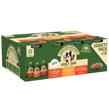 Load image into Gallery viewer, James Wellbeloved Adult Dog Food Loaf Variety Pack 400g x 12
