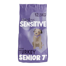 Load image into Gallery viewer, Burgess Sensitive Senior Dog Food In Turkey 2kg Or 12.5kg