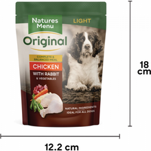 Load image into Gallery viewer, Natures Menu Original Wet Dog Food Pouches 8 x 300g