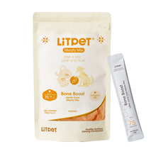Load image into Gallery viewer, Litpet Joints-Bone Boost for Joint Care Meaty Mix 10 x 15g Sachets per pack