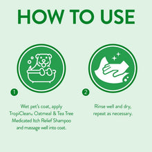 Load image into Gallery viewer, TropiClean Oatmeal and Tea Tree Shampoo 355ml