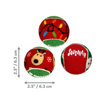 Load image into Gallery viewer, KONG Holiday SqueakAir Balls 6pk Medium