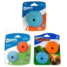 Load image into Gallery viewer, Chuckit! The Whistler Ball Small/Medium/Large One/Two Pack