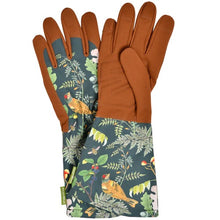 Load image into Gallery viewer, Burgon & Ball RHS Woodland Wonders Gauntlet Gloves