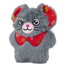 Load image into Gallery viewer, KONG Holiday Cat Snuzzles Mouse Grey